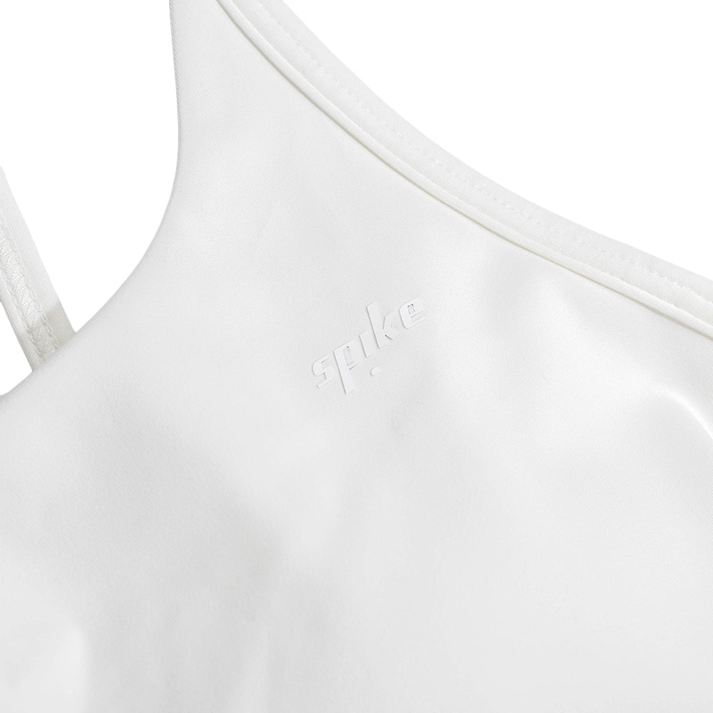 SPIKE White สปอร์ตบราออกกำลังกายผู้หญิง Supersports Thailand