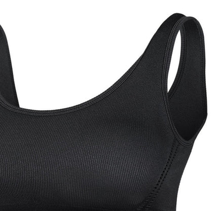 SPIKE Black Women's Running Sports Bra - Supersports Thailand