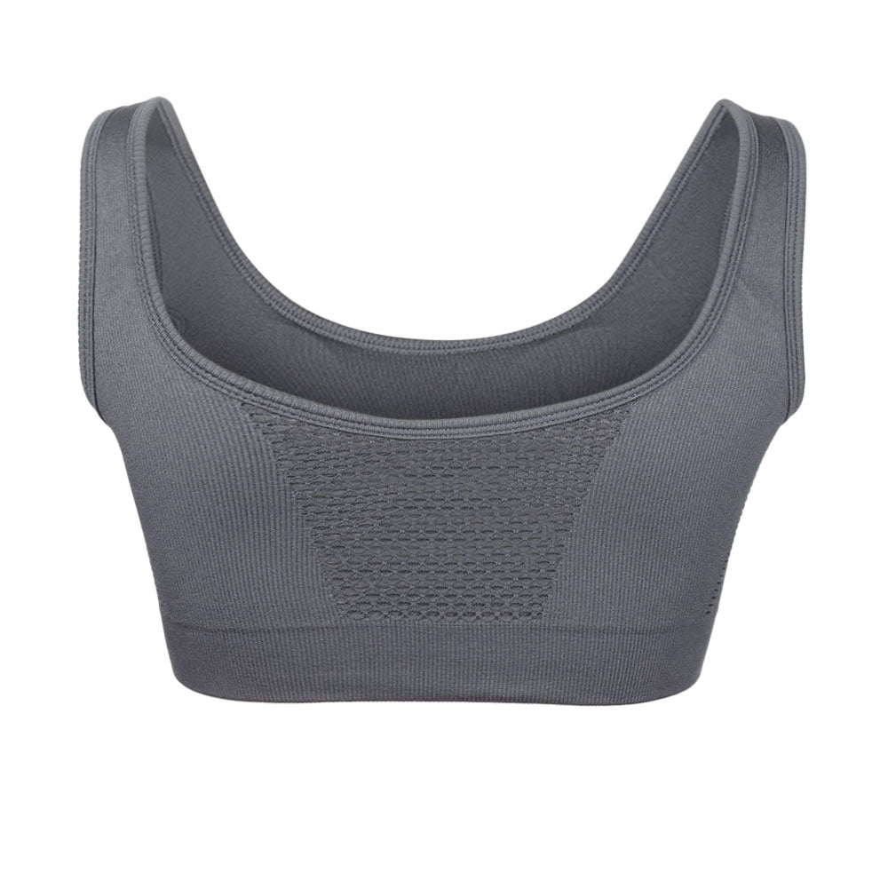 SPIKE Grey Women's Running Sports Bra - Supersports Thailand Supersports Thailand