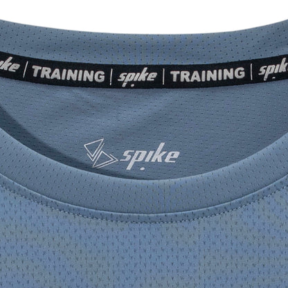 SPIKE Blue Men's Training T-Shirt