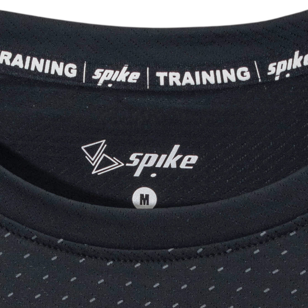 SPIKE Black เสื้อออกกำลังกายผู้ชาย Supersports Thailand