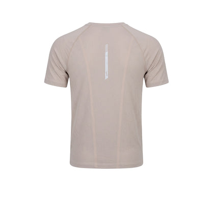 SPIKE Brown Men's Training T-Shirt
