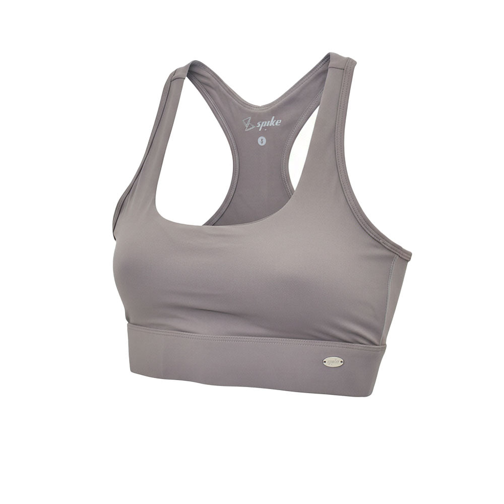 SPIKE Grey Women's Running Sports Bra - Supersports Thailand