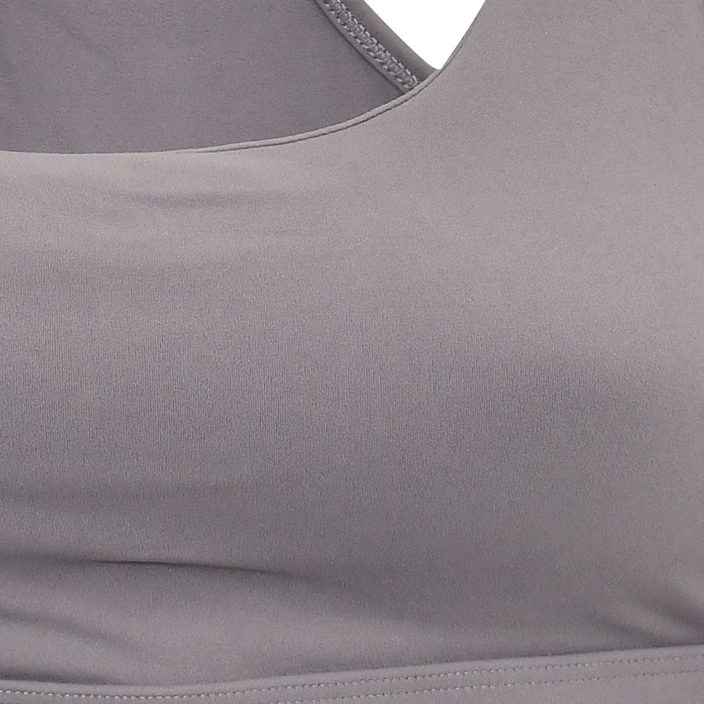 SPIKE Grey Women's Running Sports Bra - Supersports Thailand Supersports Thailand