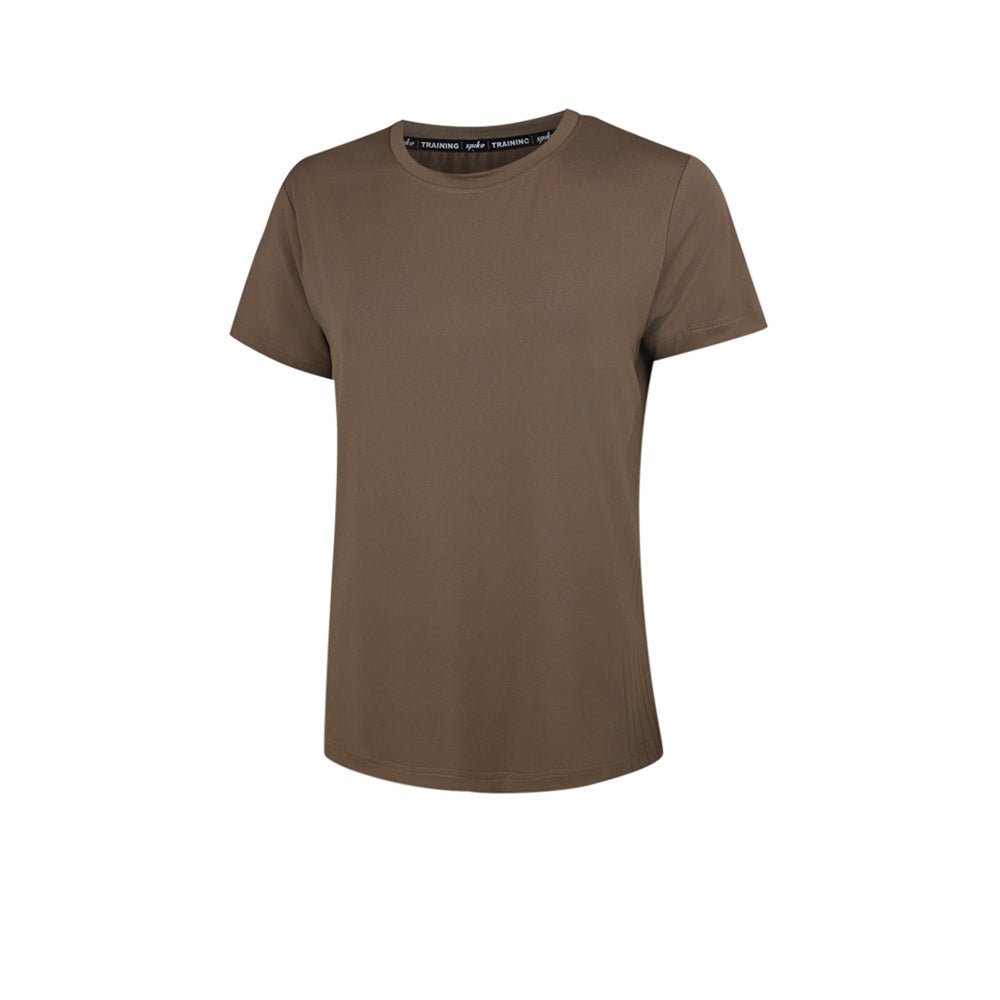 SPIKE Brown Women's Training T-Shirt - Supersports Thailand
