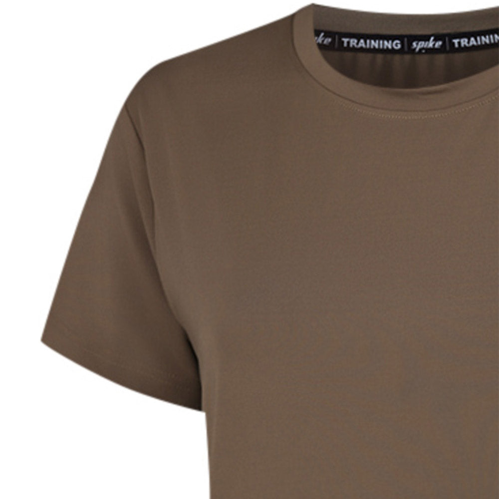 SPIKE Brown Women's Training T-Shirt - Supersports Thailand