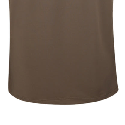 SPIKE Brown Women's Training T-Shirt