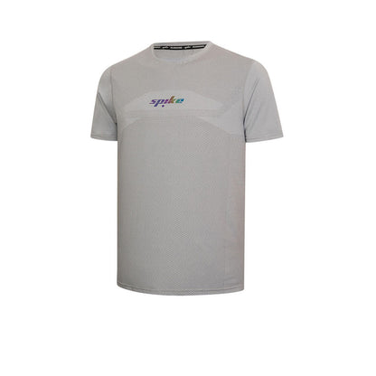 SPIKE Grey Men's Running T-Shirt - Supersports Thailand