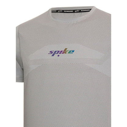 SPIKE Grey Men's Running T-Shirt - Supersports Thailand
