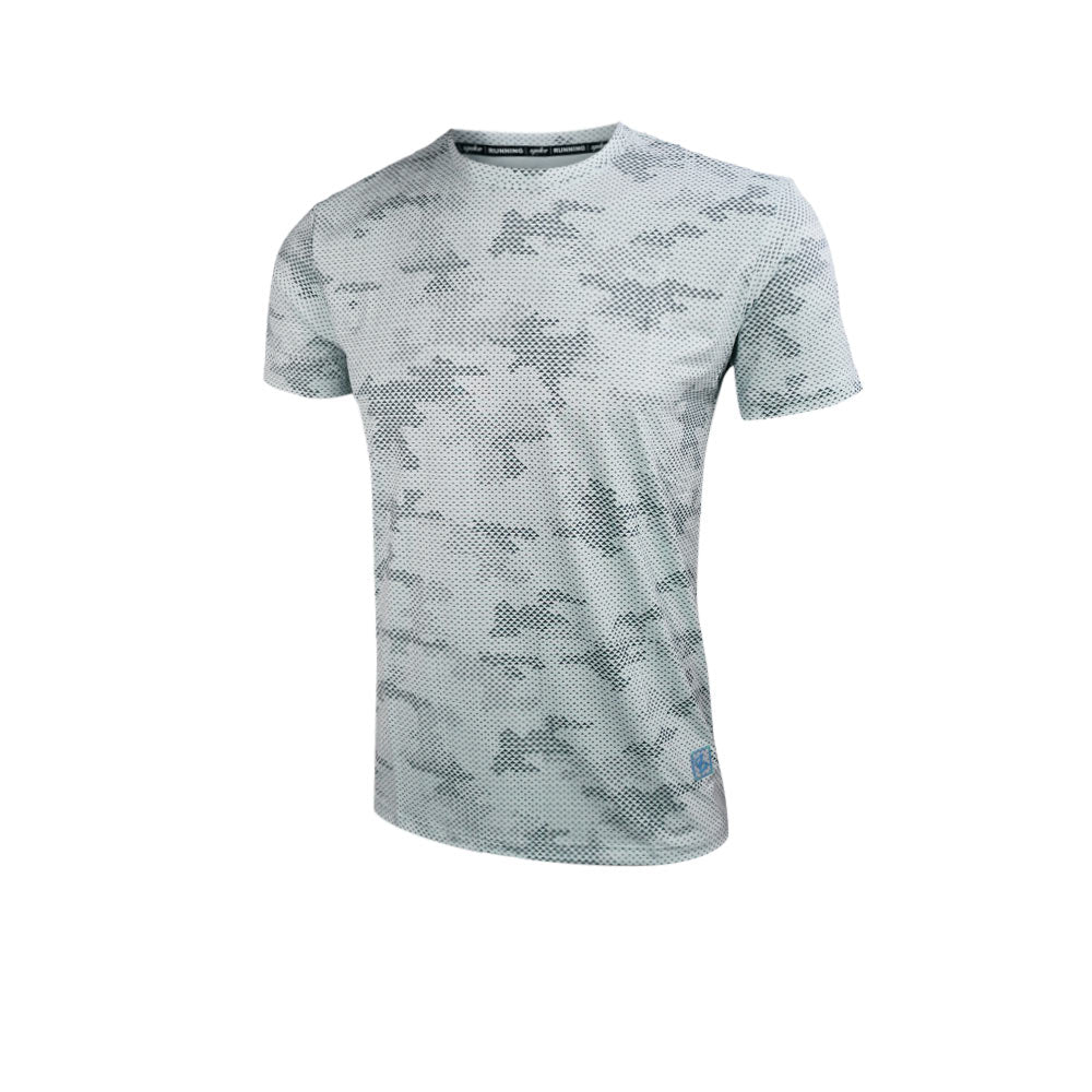 SPIKE Blue Men's Running T-Shirt