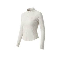 SPIKE Cream เสื้อแจ็คเก็ตออกกำลังกายผู้หญิง