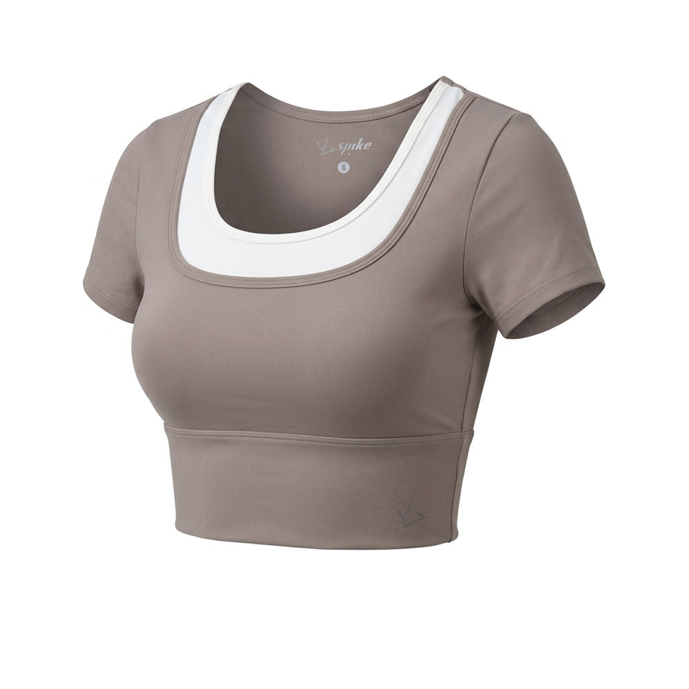 SPIKE Crop เสื้อออกกำลังกายผู้หญิง Supersports Thailand