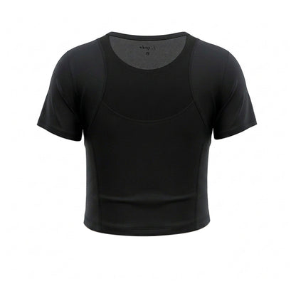 SPIKE Black Women's Running T-Shirt