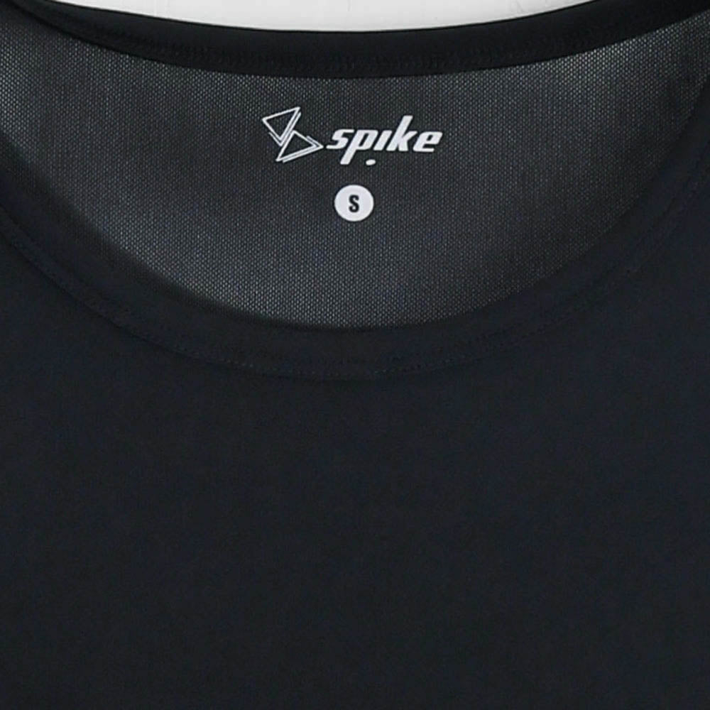 SPIKE Black Women's Running T-Shirt Supersports Thailand