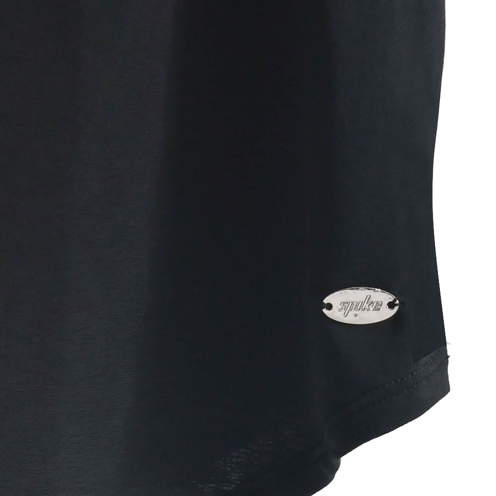 SPIKE Black Women's Running T-Shirt Supersports Thailand