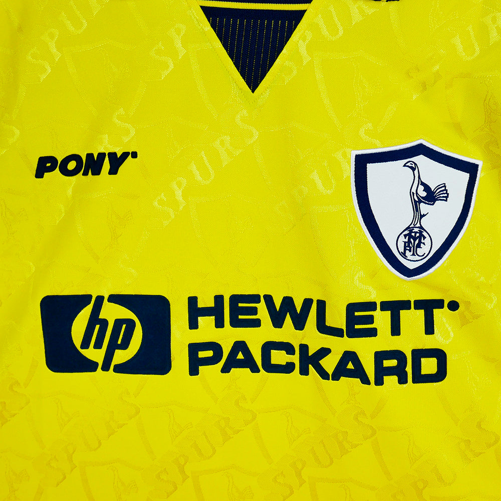 SPURS Men's Tottenham Hotspur Retro 1996 Pony Away Jersey