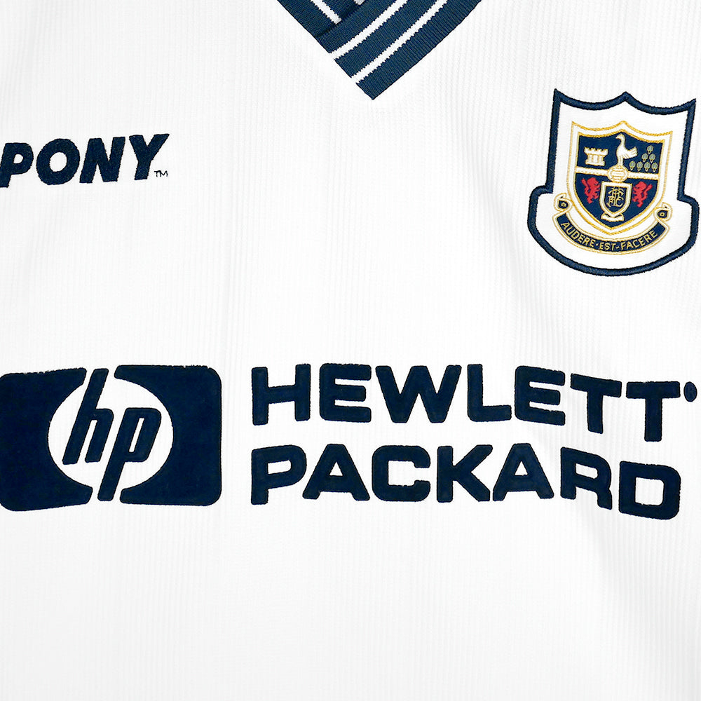 SPURS Men's Tottenham Hotspur Retro 1997 Pony Home Jersey