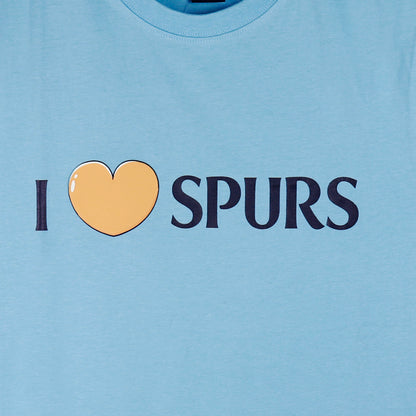 SPURS I LOVE SPURS เสื้อยืดผู้ชาย