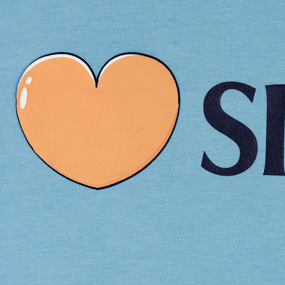 SPURS I LOVE SPURS เสื้อยืดผู้ชาย