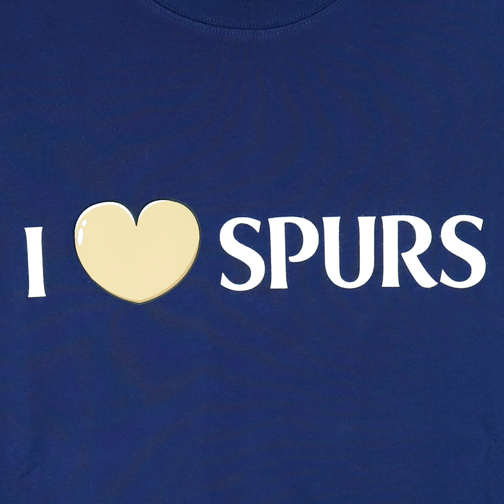 SPURS I LOVE SPURS เสื้อยืดผู้ชาย