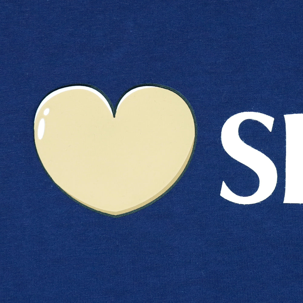 SPURS I LOVE SPURS เสื้อยืดผู้ชาย