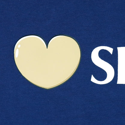 SPURS I LOVE SPURS เสื้อยืดผู้ชาย