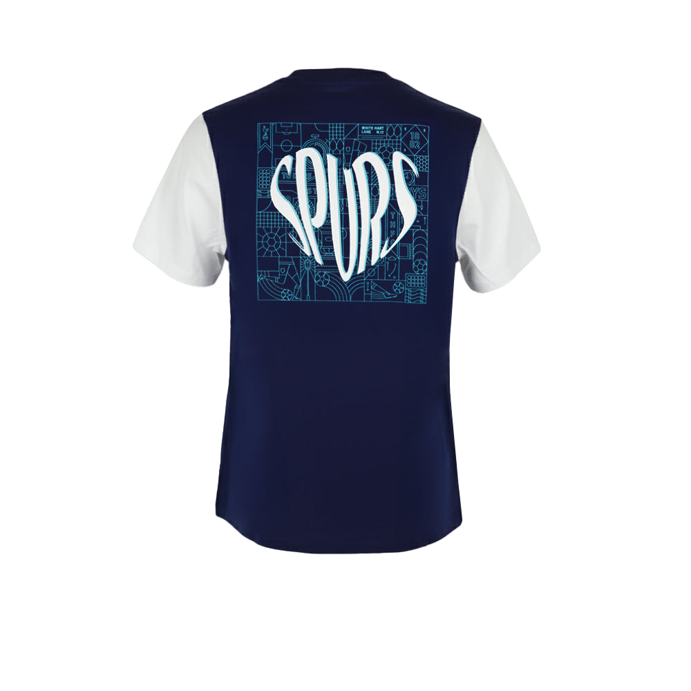 SPURS Two-Tone เสื้อยืดผู้ชาย