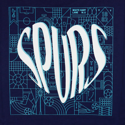 SPURS Two-Tone เสื้อยืดผู้ชาย