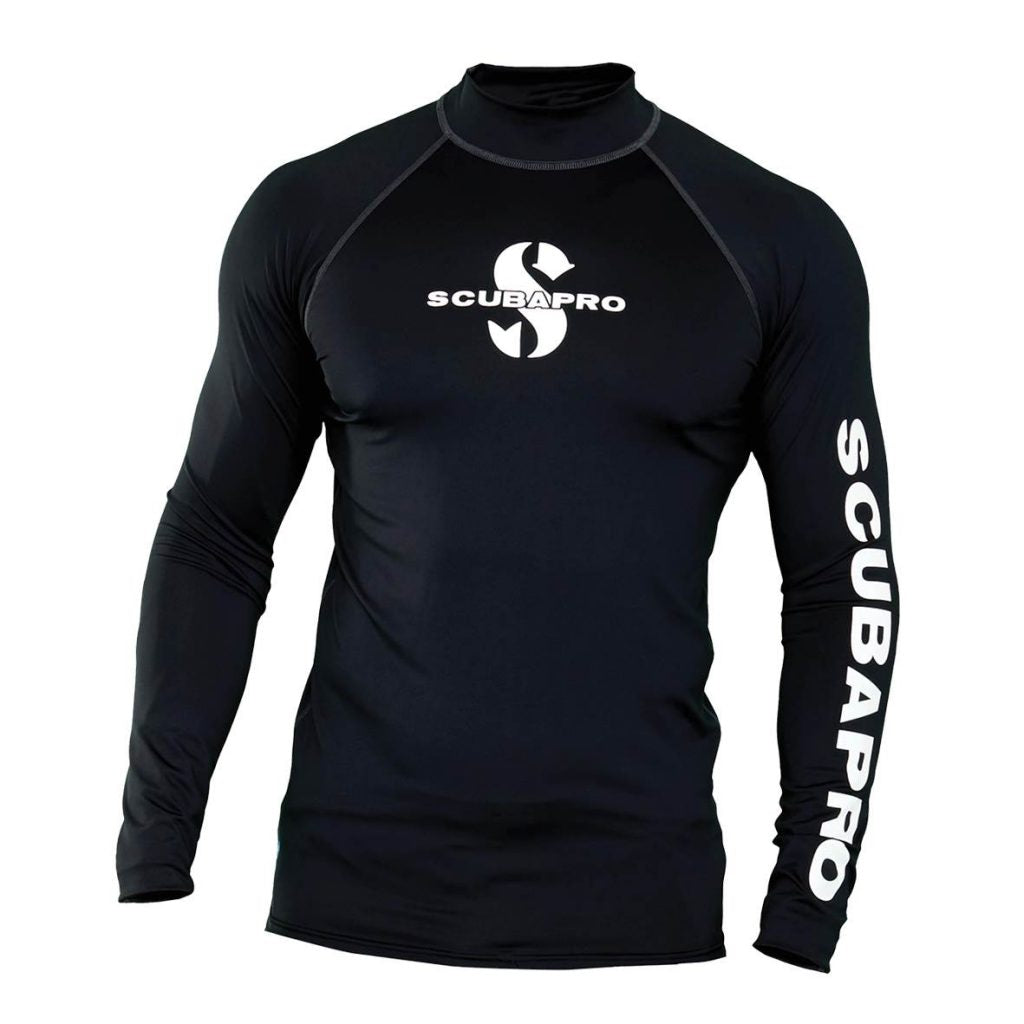 Scubapro Black Rash Guard UPF 50 - Men | SUPERSPORTS