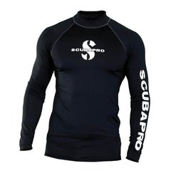 Scubapro Black Rash Guard UPF 50 - Men - 1