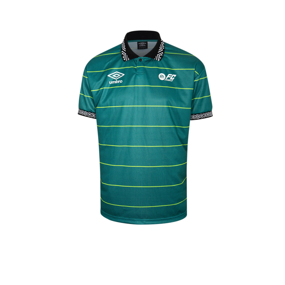 UMBRO x FC Mobile Striped Men's Football Polo Shirt - Supersports Thailand Supersports Thailand
