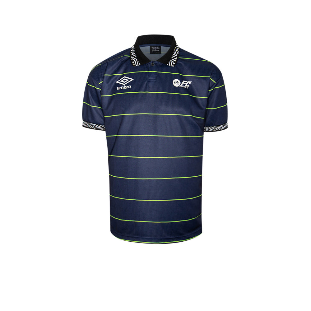 UMBRO x FC Mobile Striped Men's Football Polo Shirt - Supersports Thailand Supersports Thailand