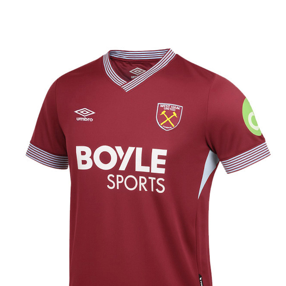 UMBRO Men's West Ham United Home 2025/26 Jersey