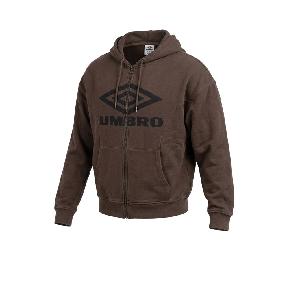 UMBRO Hoodie Washed Zip เสื้อแจ็กเก็ตผู้ชาย Supersports Thailand