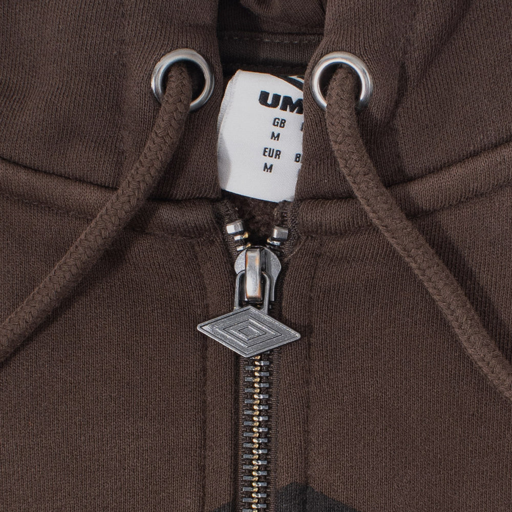 UMBRO Hoodie Washed Zip เสื้อแจ็กเก็ตผู้ชาย Supersports Thailand