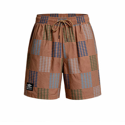 UMBRO x GoodGoods Chess กางเกงลำลองขาสั้นผู้ชาย