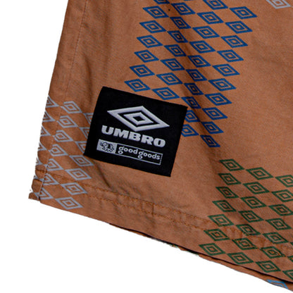 UMBRO x GoodGoods Chess กางเกงลำลองขาสั้นผู้ชาย