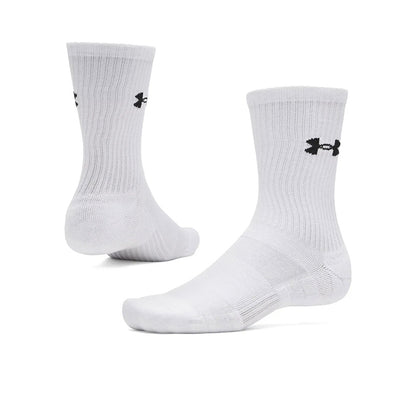 UNDER ARMOUR Performance Cotton Crew Unisex Socks (3-Pack) - Supersports Thailand