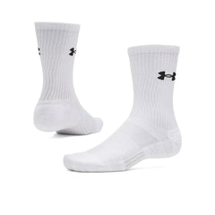 UNDER ARMOUR Performance Cotton Crew Unisex Socks (3-Pack) - Supersports Thailand