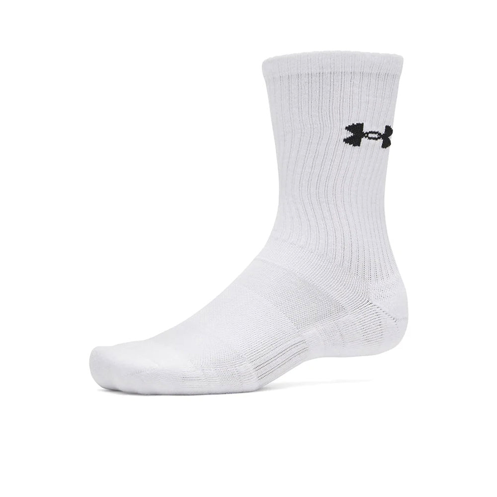 UNDER ARMOUR Performance Cotton Crew Unisex Socks (3-Pack) - Supersports Thailand Supersports Thailand