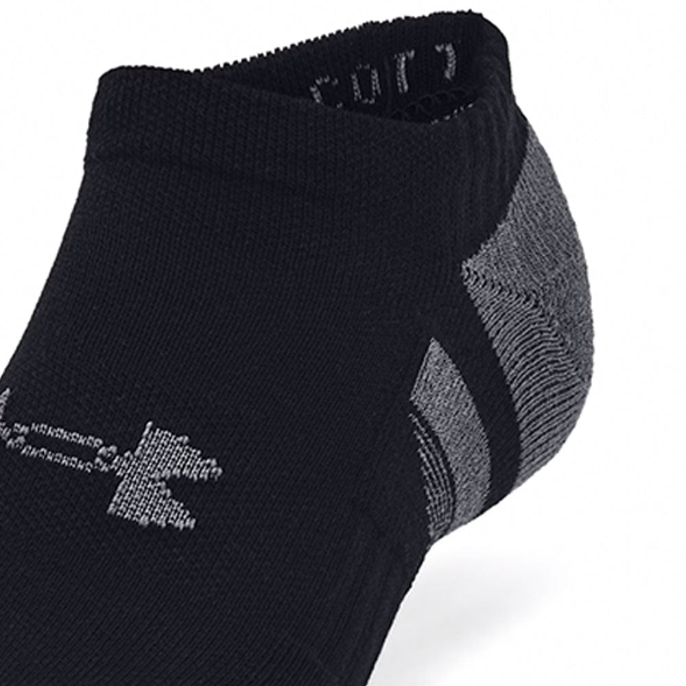 UNDER ARMOUR Performance Cotton No Show Unisex Socks (3 Pairs) - Supersports Thailand