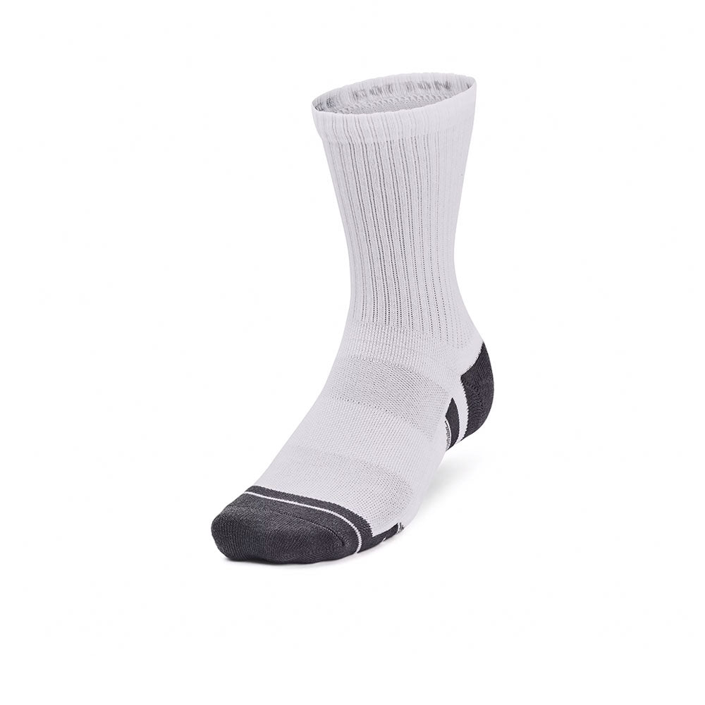 UNDER ARMOUR Performance Cotton Mid-Crew Unisex Socks (3 Pairs) - Supersports Thailand Supersports Thailand