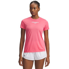 UNDER ARMOUR Tech™ Script Graphic Short Sleeve Women's Training T-Shirt - Supersports Thailand