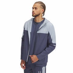 UNDER ARMOUR Vanish Woven Utility เสื้อแจ็คเก็ตออกกำลังกายผู้ชาย