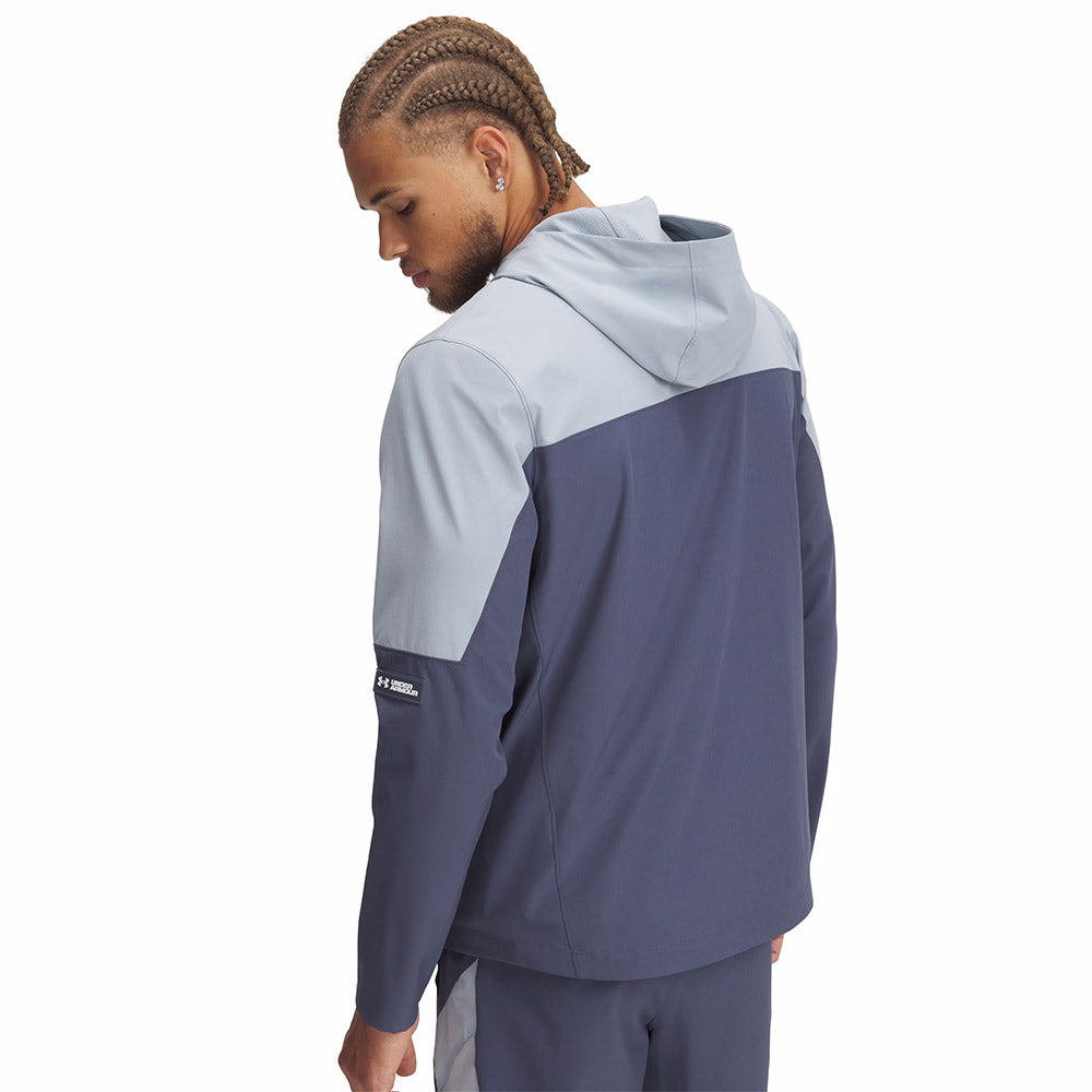 UNDER ARMOUR Vanish Woven Utility เสื้อแจ็คเก็ตออกกำลังกายผู้ชาย