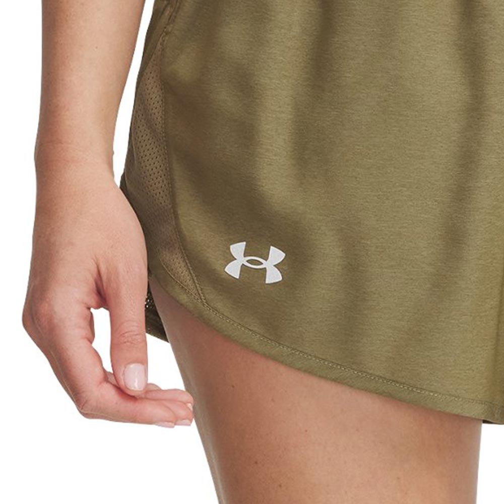 UNDER ARMOUR Fly-By Heather กางเกงวิ่งขาสั้นผู้หญิง