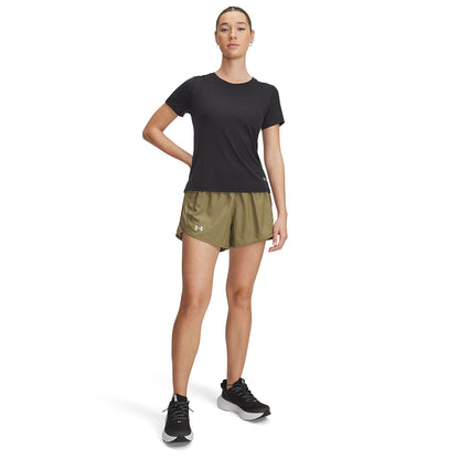 UNDER ARMOUR Fly-By Heather กางเกงวิ่งขาสั้นผู้หญิง