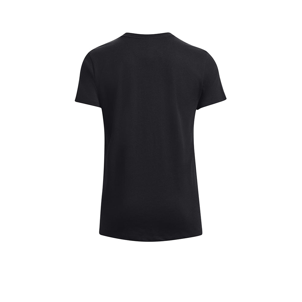 UNDER ARMOUR Rival Logo Short Sleeve เสื้อออกกำลังกายผู้หญิง