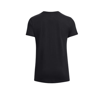 UNDER ARMOUR Rival Logo Short Sleeve เสื้อออกกำลังกายผู้หญิง