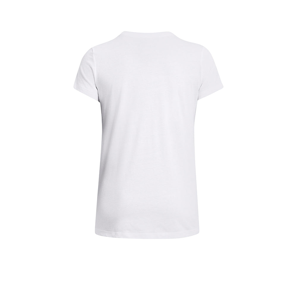 UNDER ARMOUR Rival Logo Short Sleeve เสื้อออกกำลังกายผู้หญิง